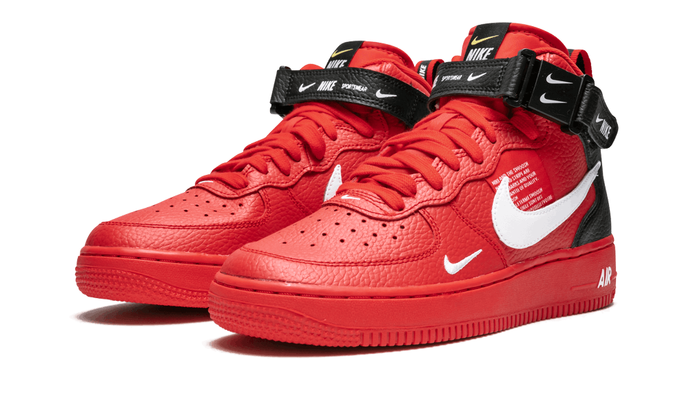 air force 1 utility red